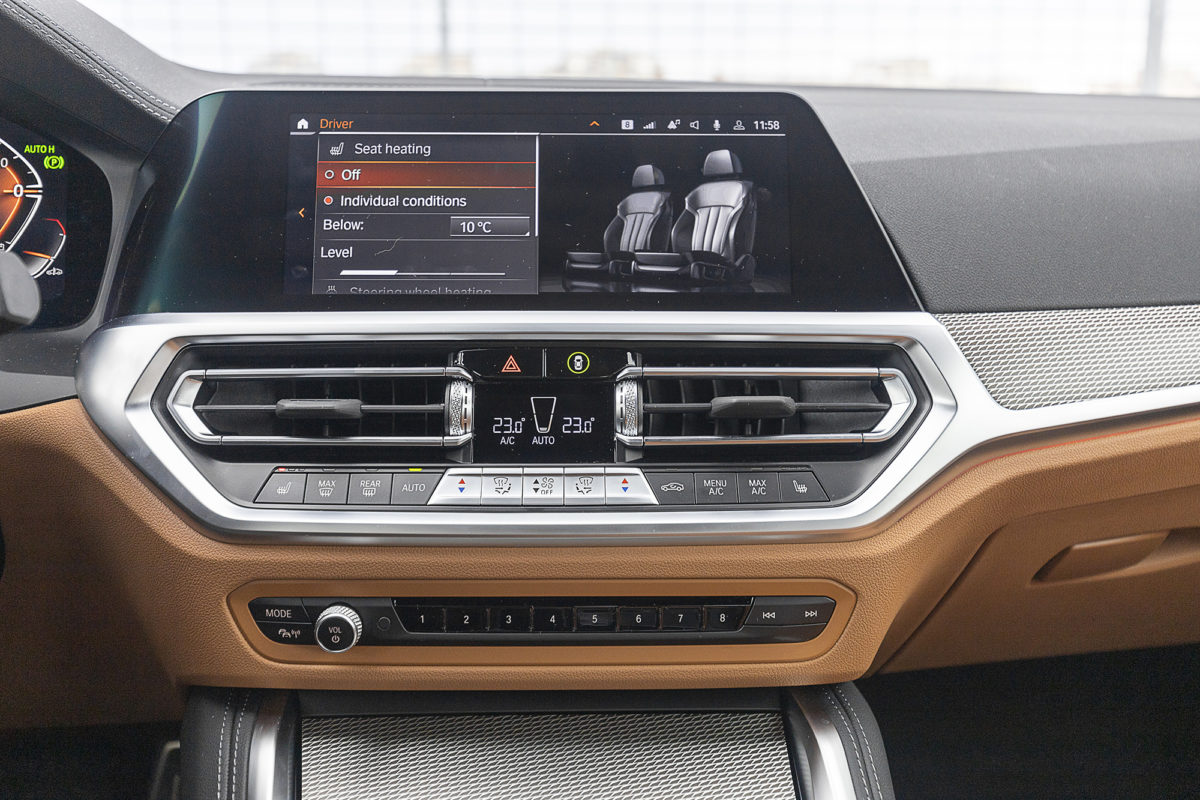 BMW 430i Gran Coupe sistem infotainment